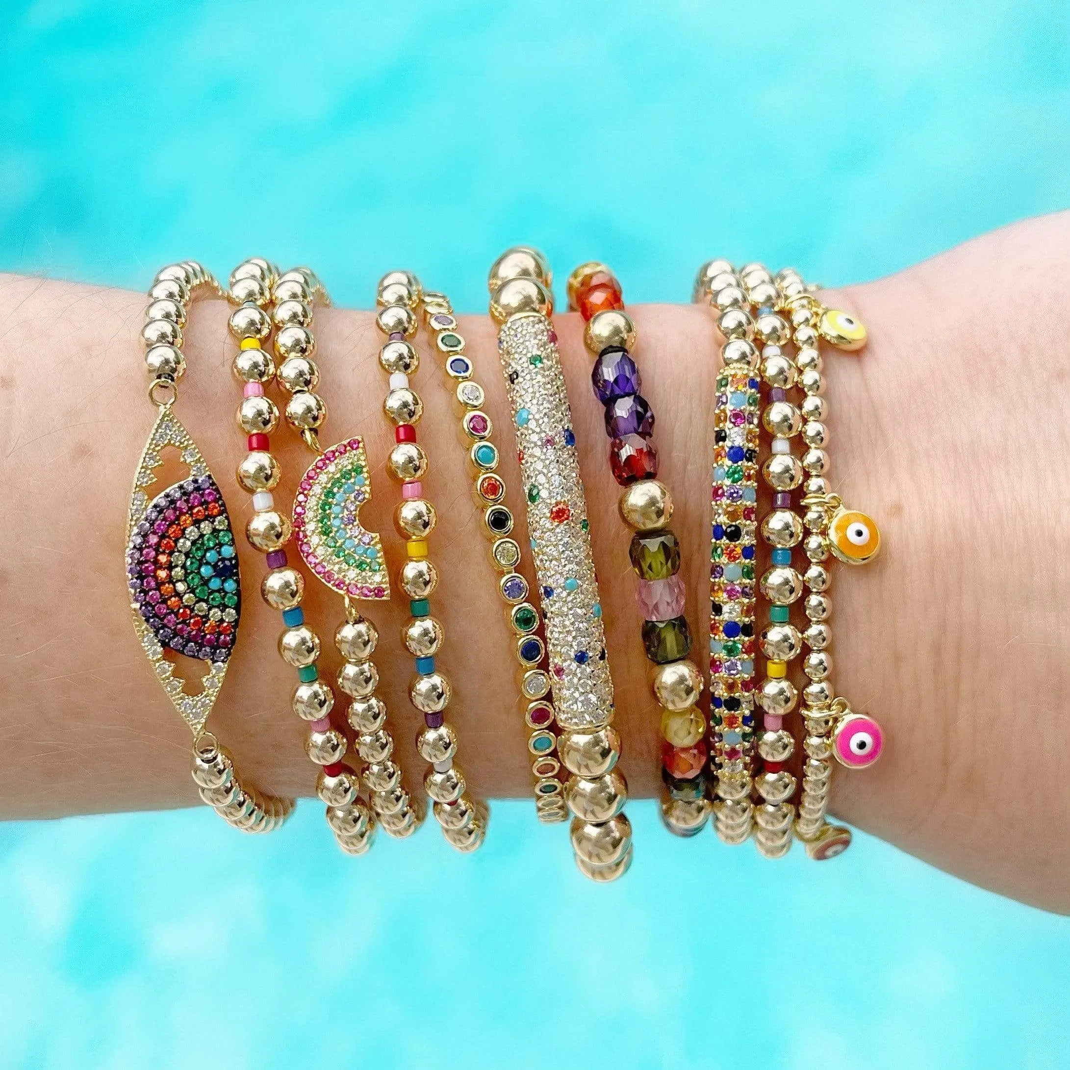 Eye See in Color | Charm Bracelet