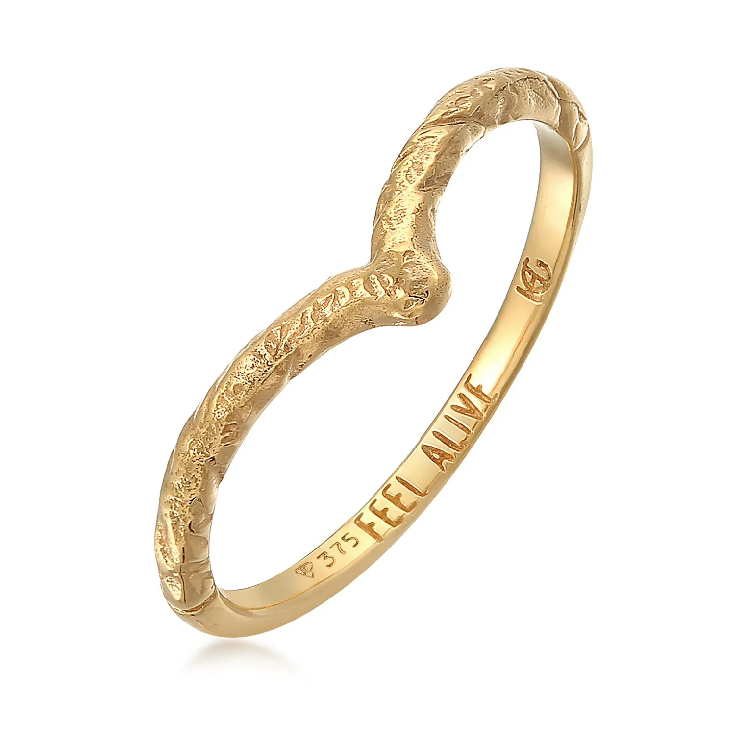 Feel Alive Echtgold Ring