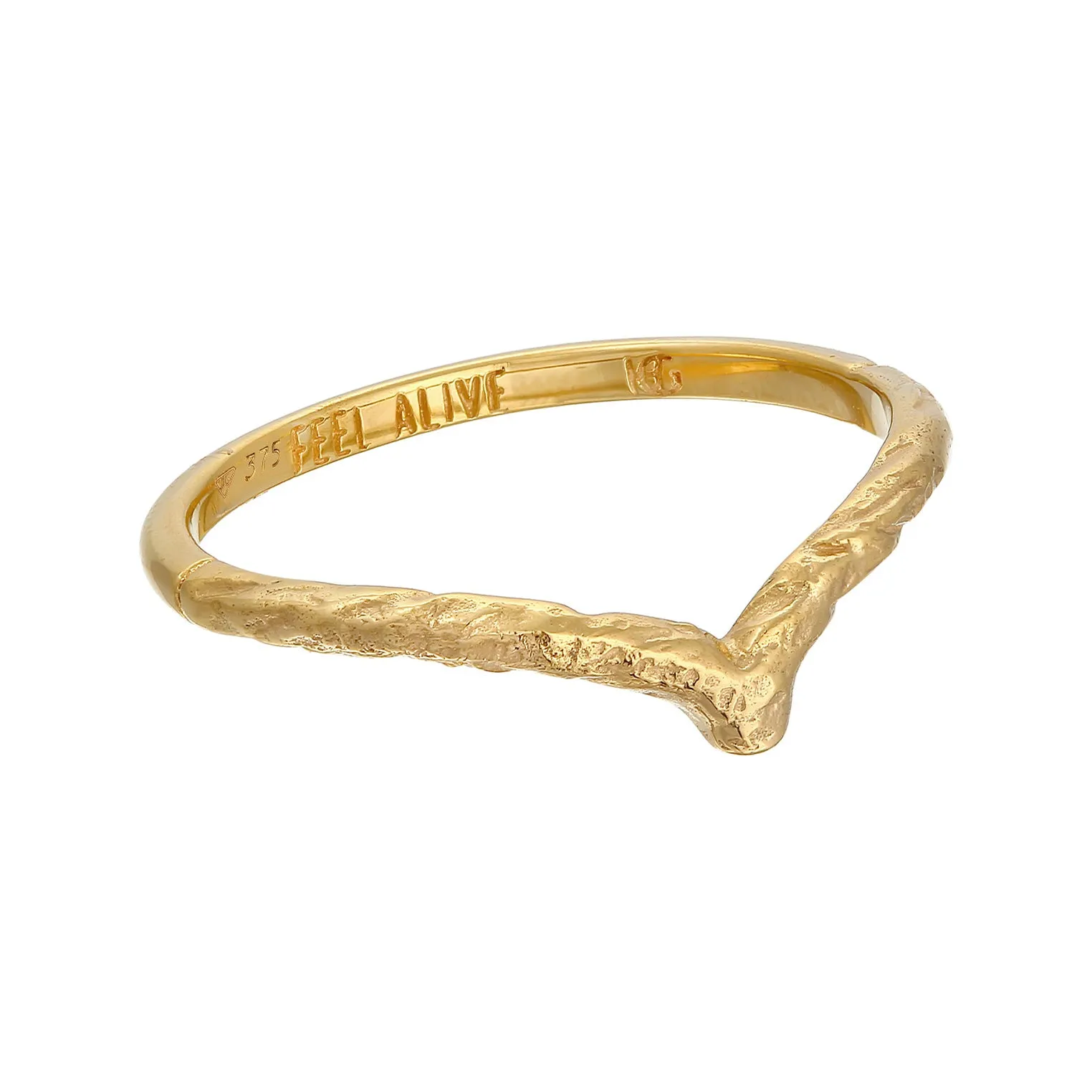 Feel Alive Echtgold Ring