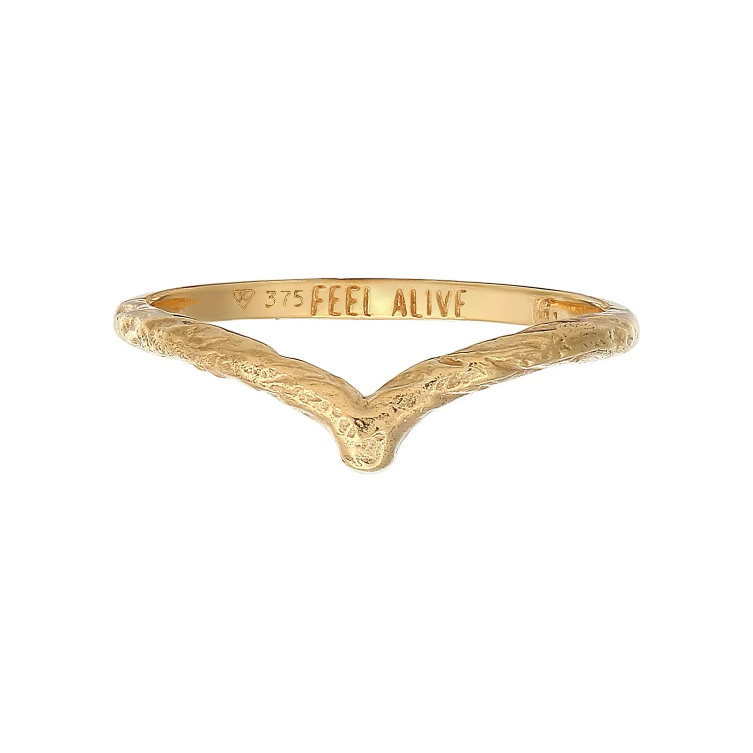 Feel Alive Echtgold Ring