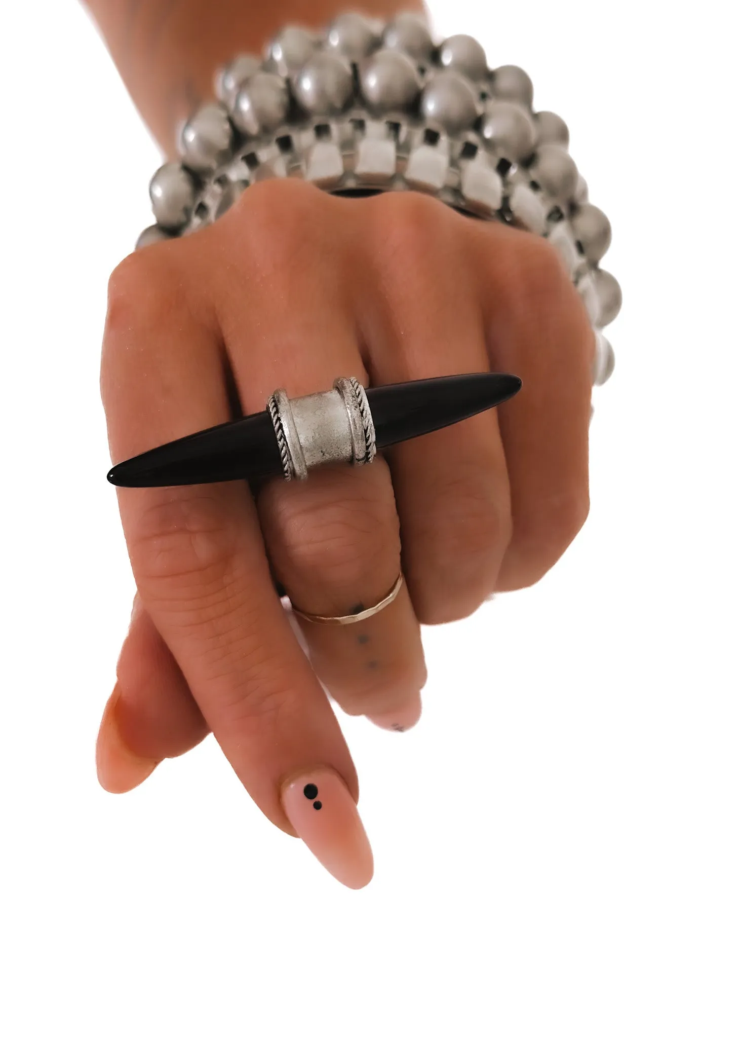 FINAL SALE: ON SET STATEMENT RING