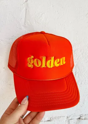 Golden Trucker Hat