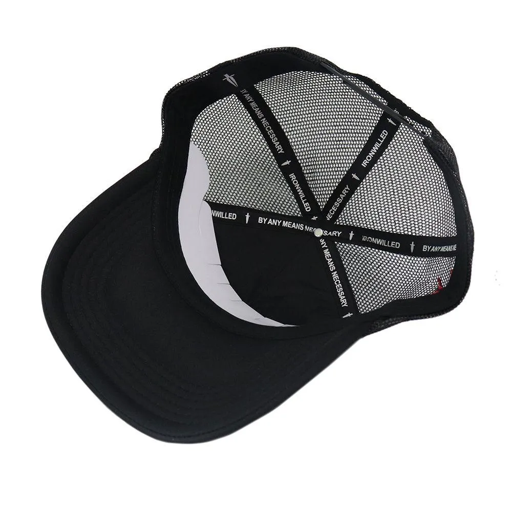 GRUNGE DAGGER TRUCKER - BLACK/RED