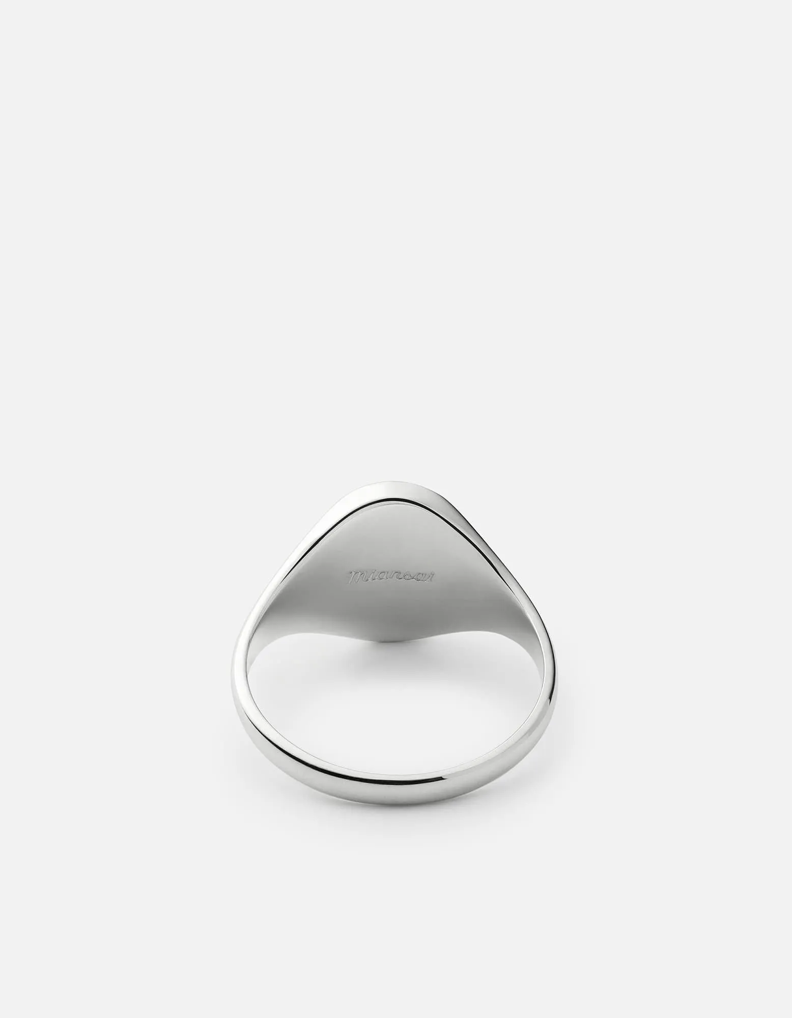 Heritage Ring, Sterling Silver/Black