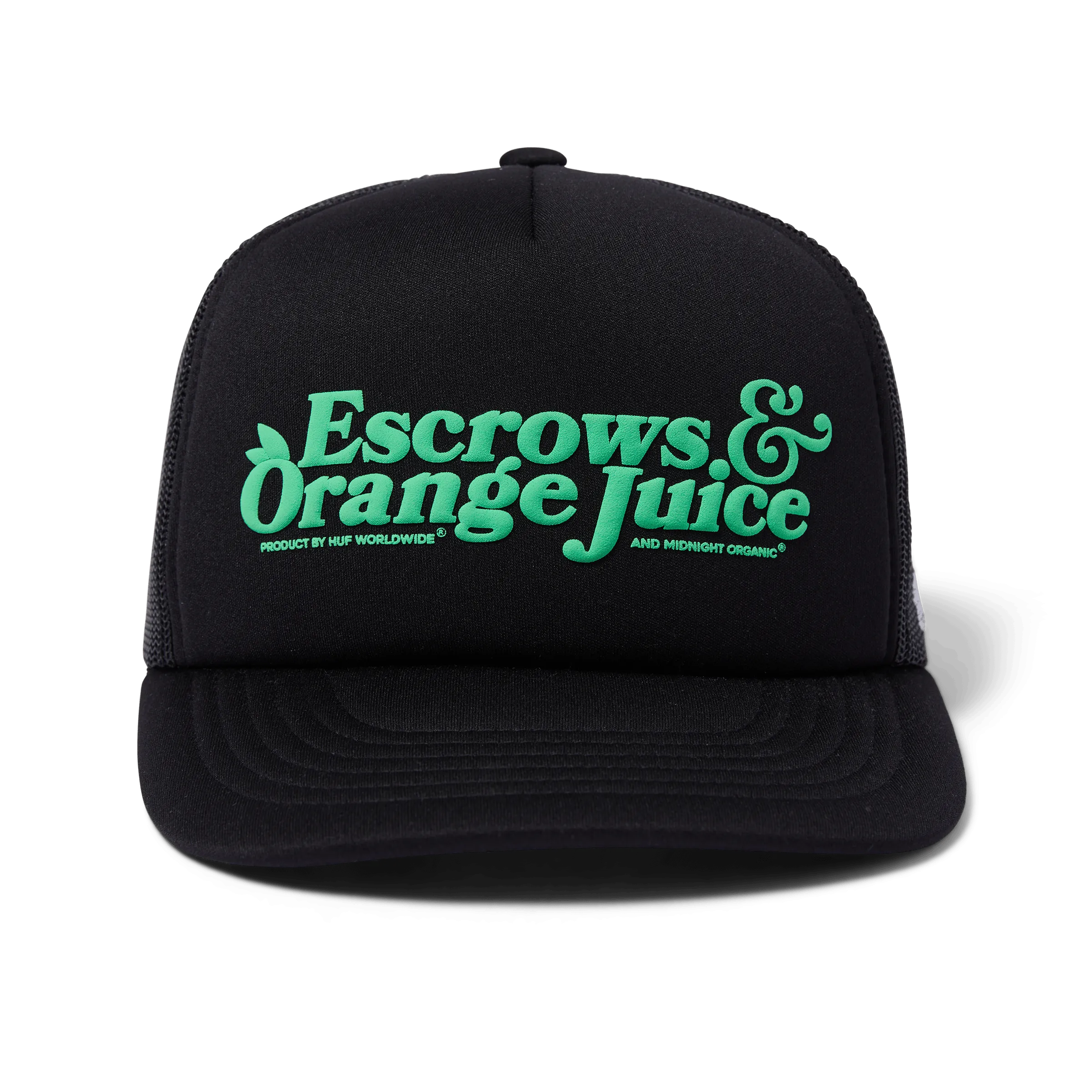 HUF x Midnight Organic Escrows And Orange Juice Trucker