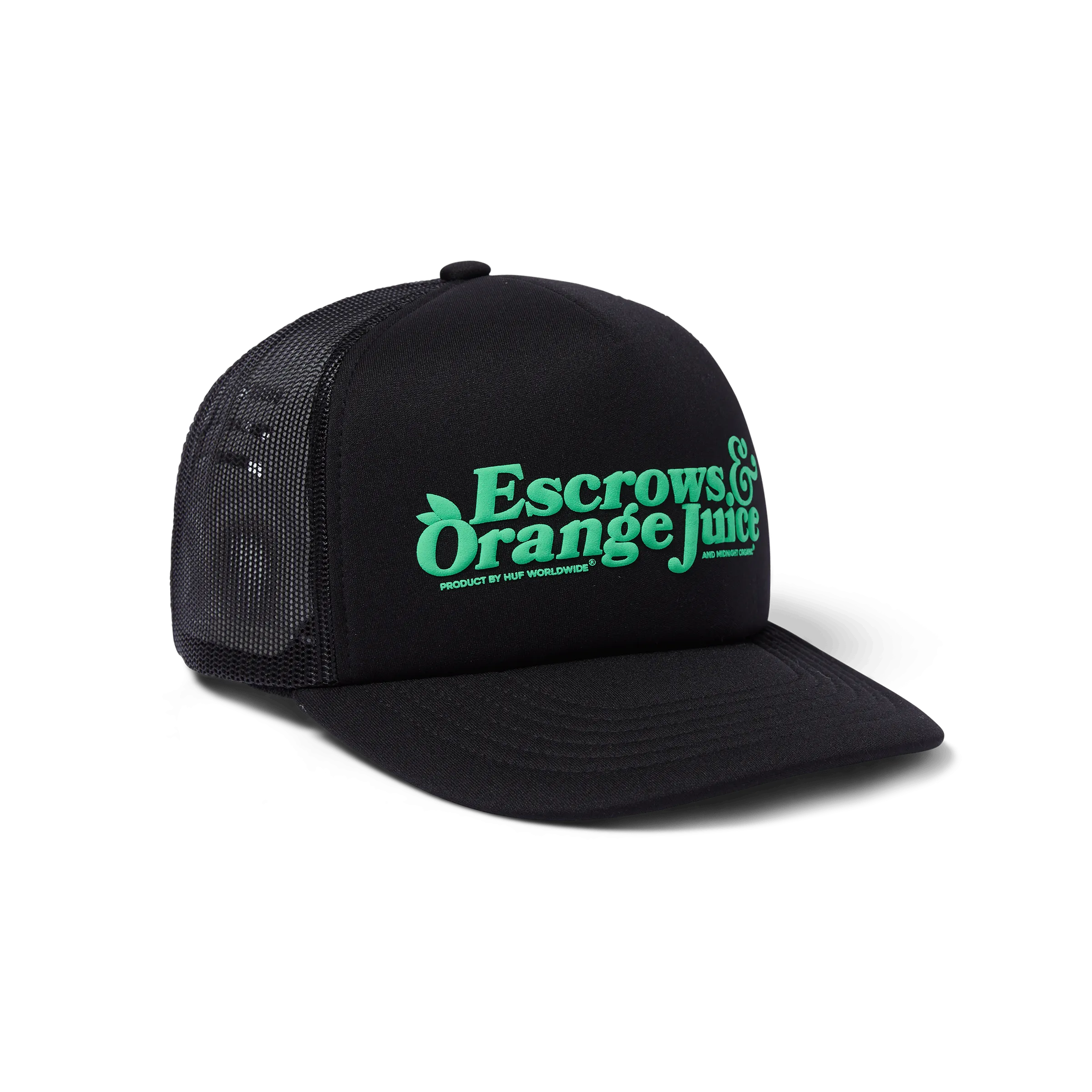 HUF x Midnight Organic Escrows And Orange Juice Trucker