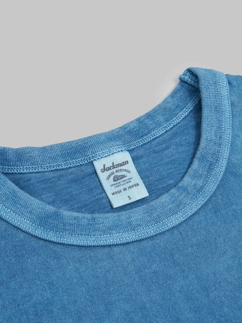 Jackman Lead-Off T-Shirt Fade Blue