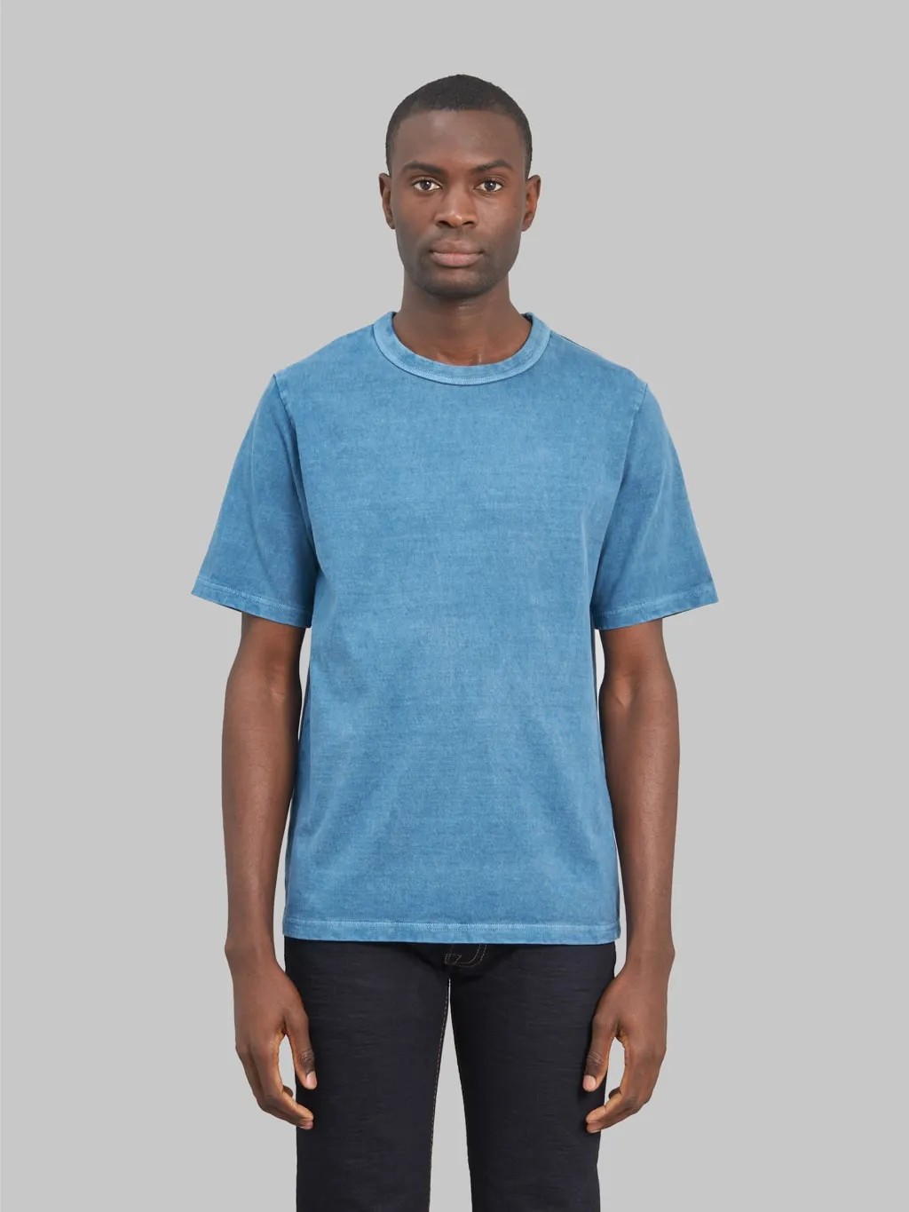 Jackman Lead-Off T-Shirt Fade Blue