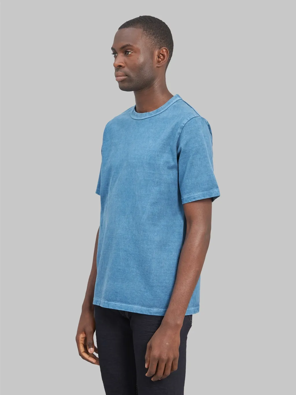 Jackman Lead-Off T-Shirt Fade Blue