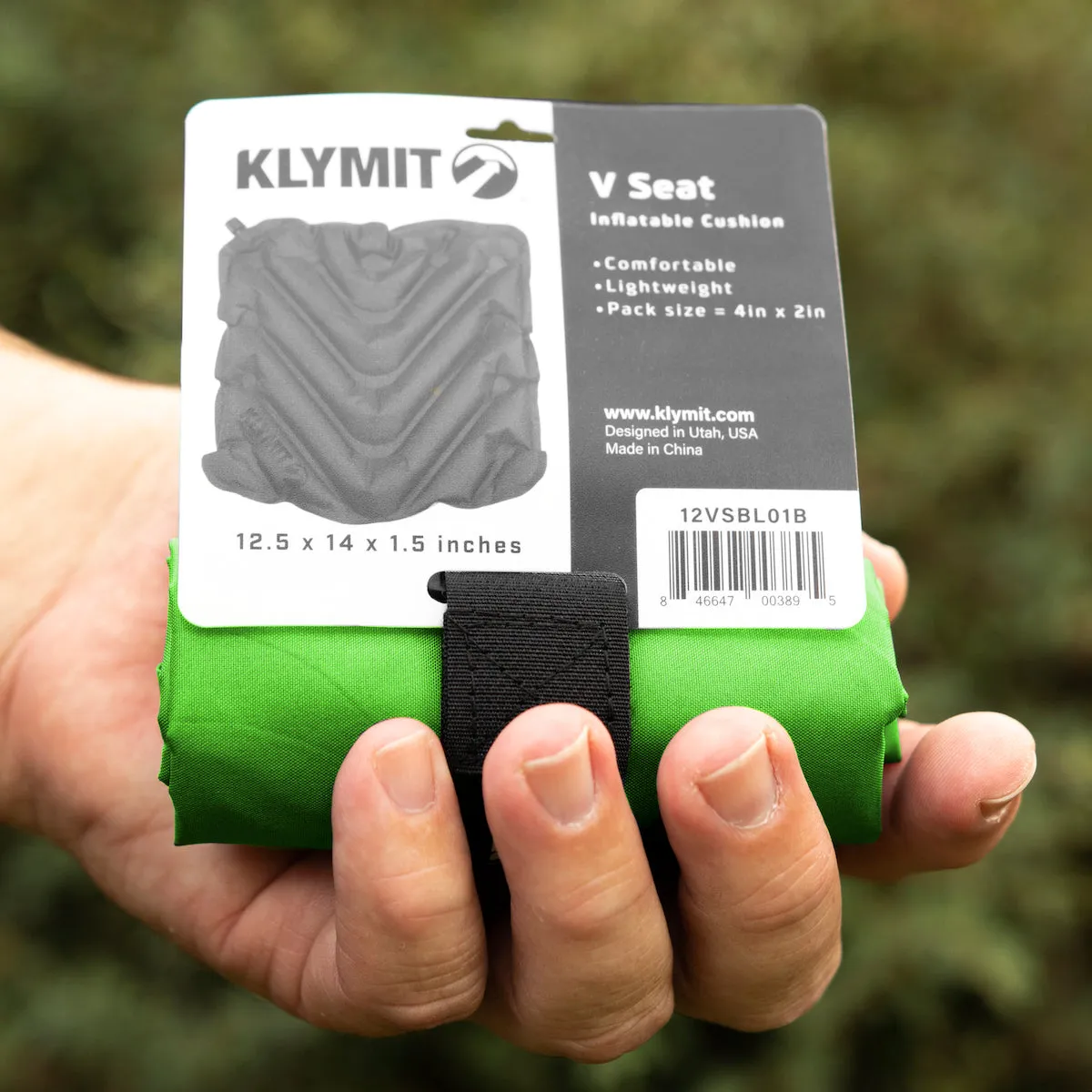 Klymit V Seat Cushion  - Grey