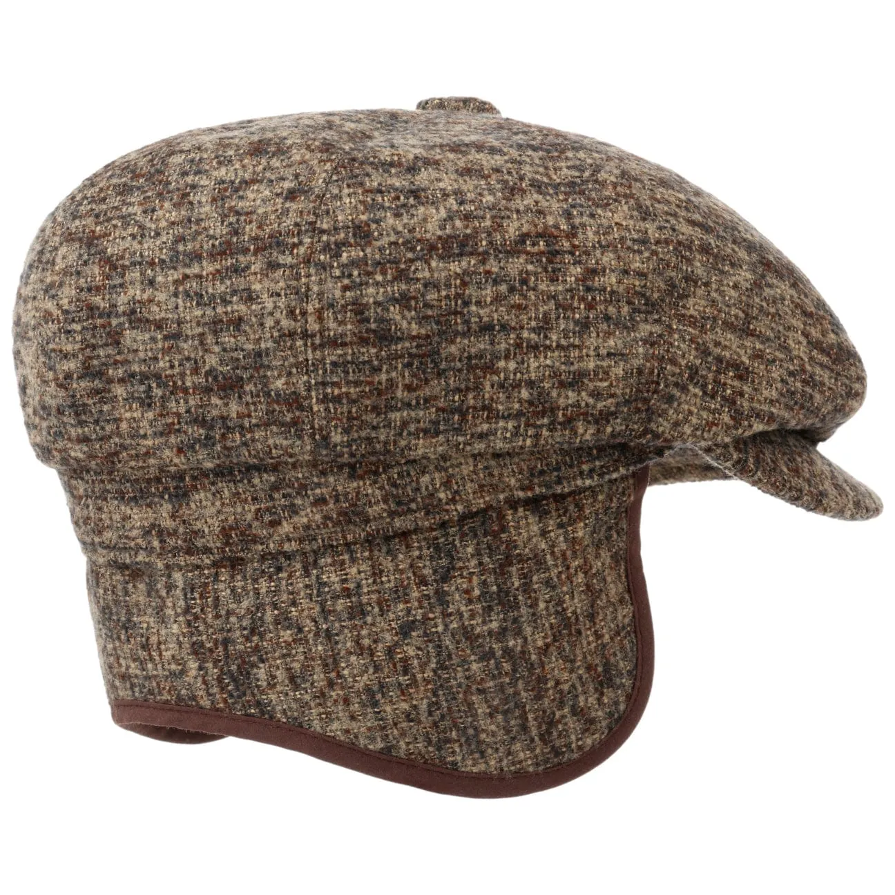 Kyan Newsboy Cap With Ear Flaps by Bailey 1922