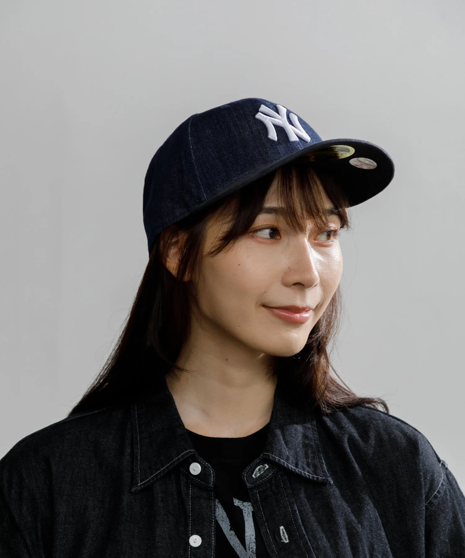 【MEN , WOMEN】NEW ERA LP 59FIFTY MLB Denim 2-Tone