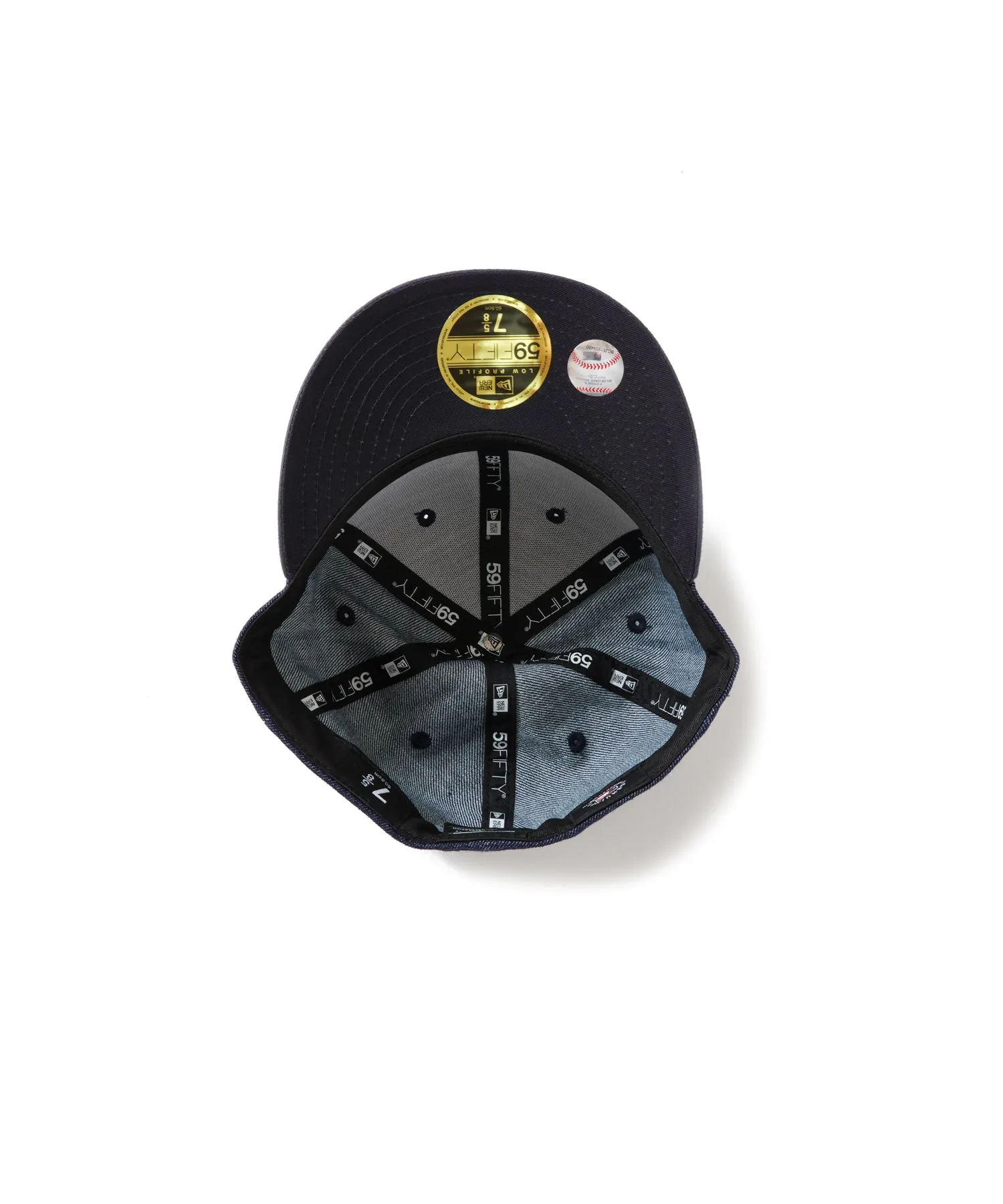 【MEN , WOMEN】NEW ERA LP 59FIFTY MLB Denim 2-Tone