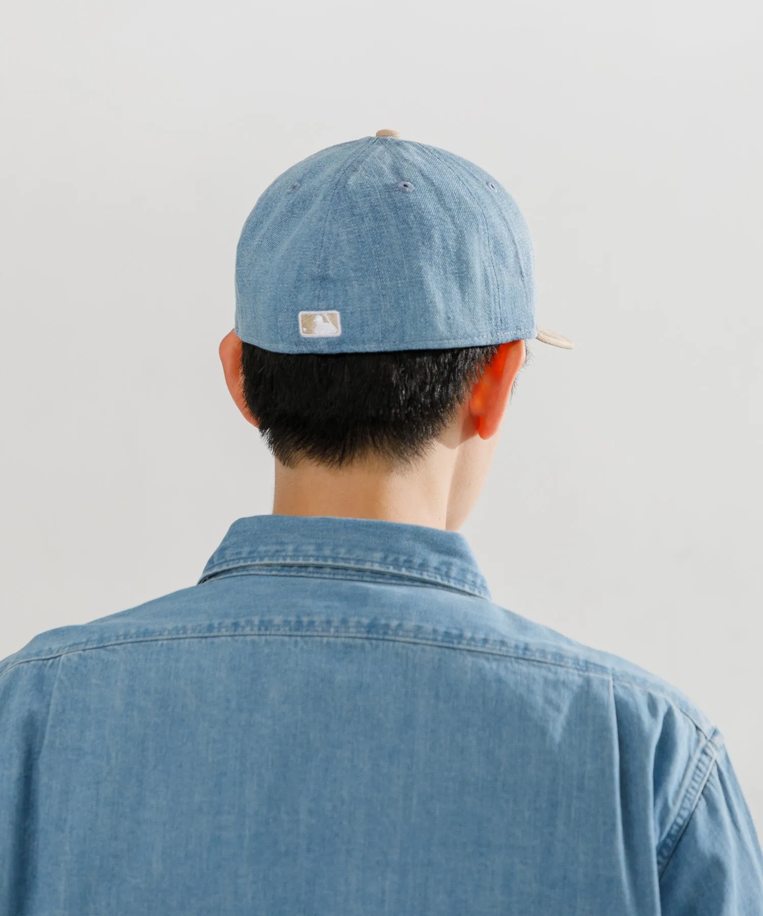 【MEN , WOMEN】NEW ERA LP 59FIFTY MLB Denim 2-Tone