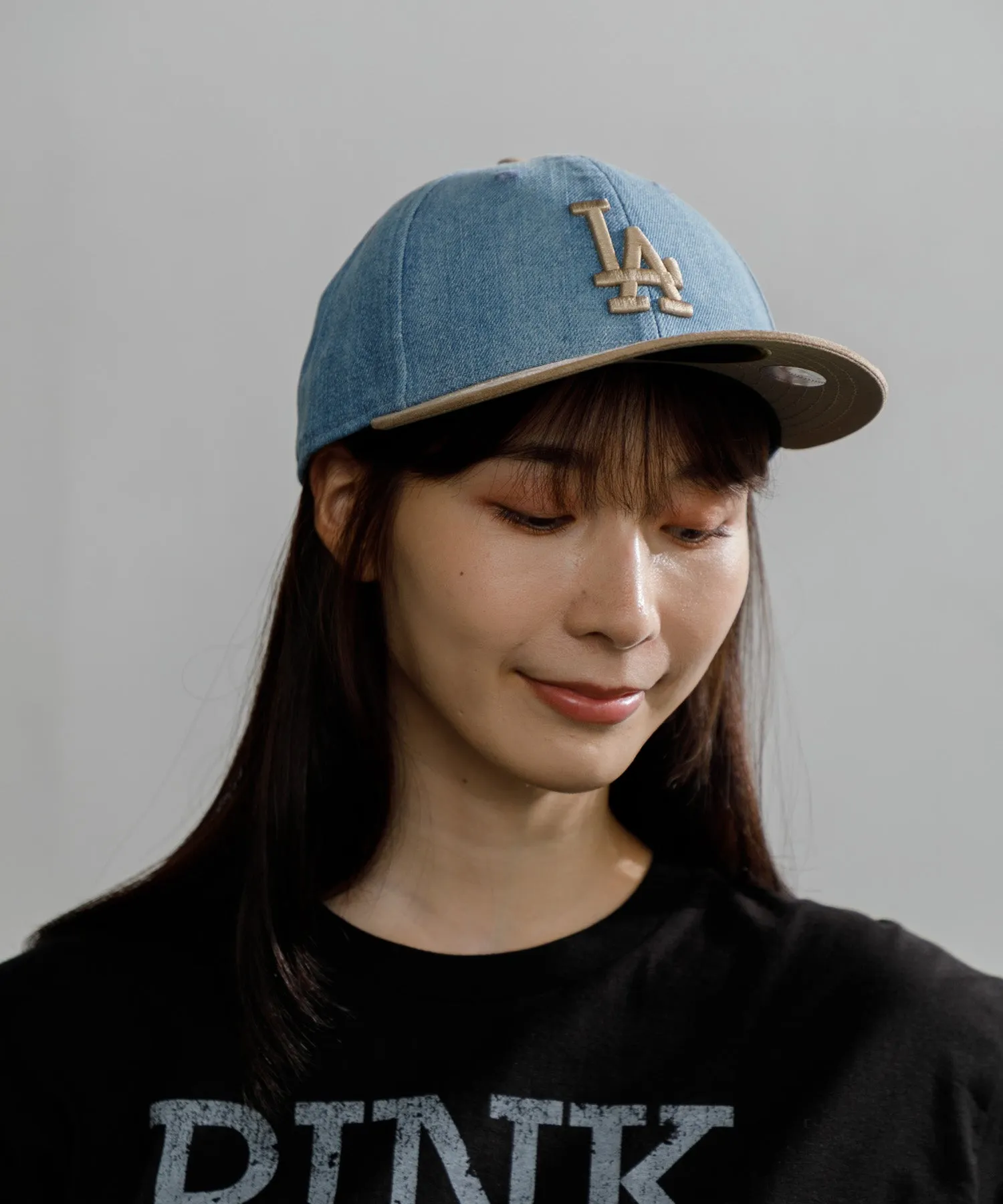 【MEN , WOMEN】NEW ERA LP 59FIFTY MLB Denim 2-Tone