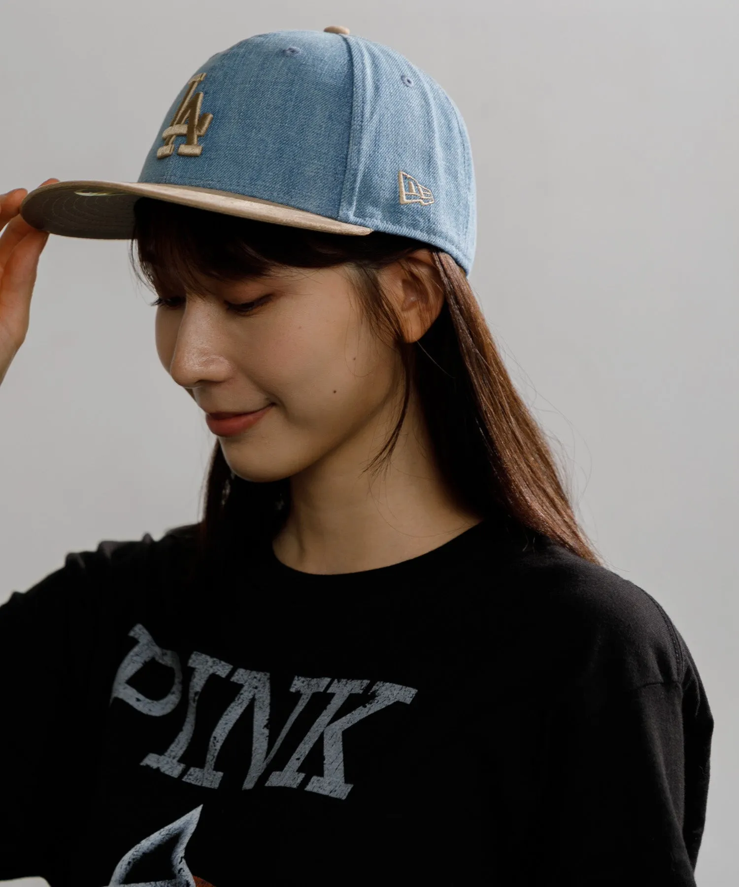 【MEN , WOMEN】NEW ERA LP 59FIFTY MLB Denim 2-Tone