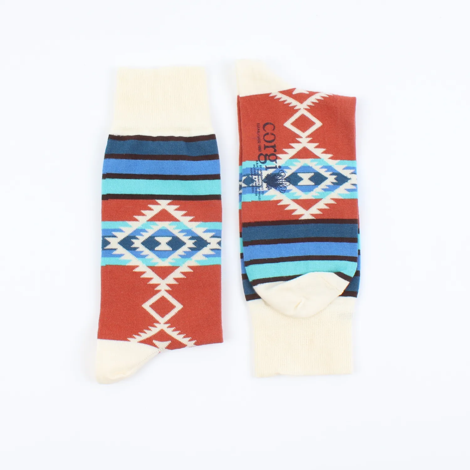 Men's Native Aztec Cotton Socks