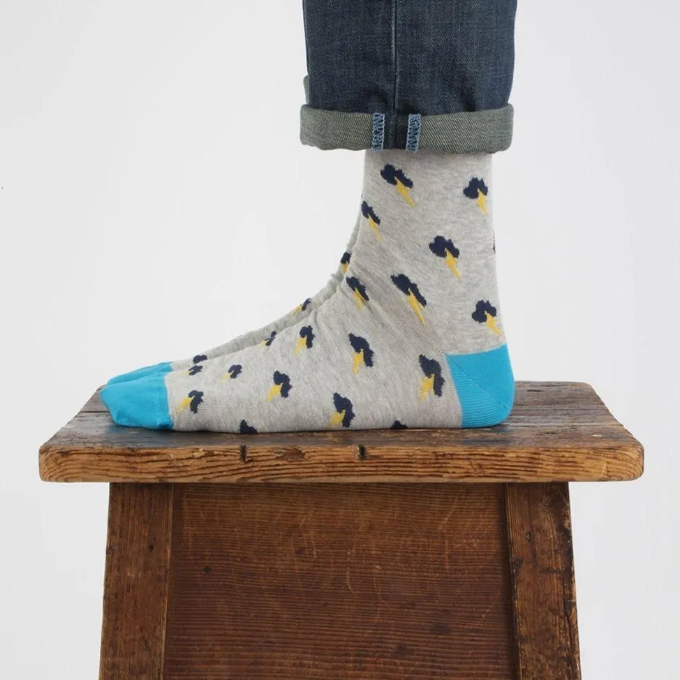 Men's Welsh Weatherman x Corgi Thunder Cotton Socks