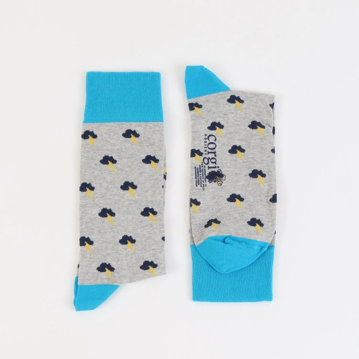 Men's Welsh Weatherman x Corgi Thunder Cotton Socks