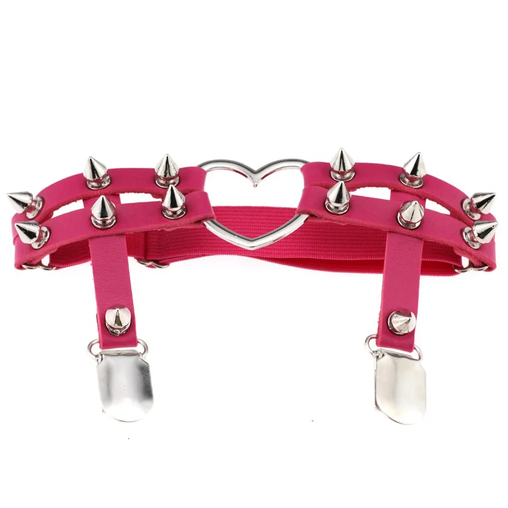 Punk Heart Garter