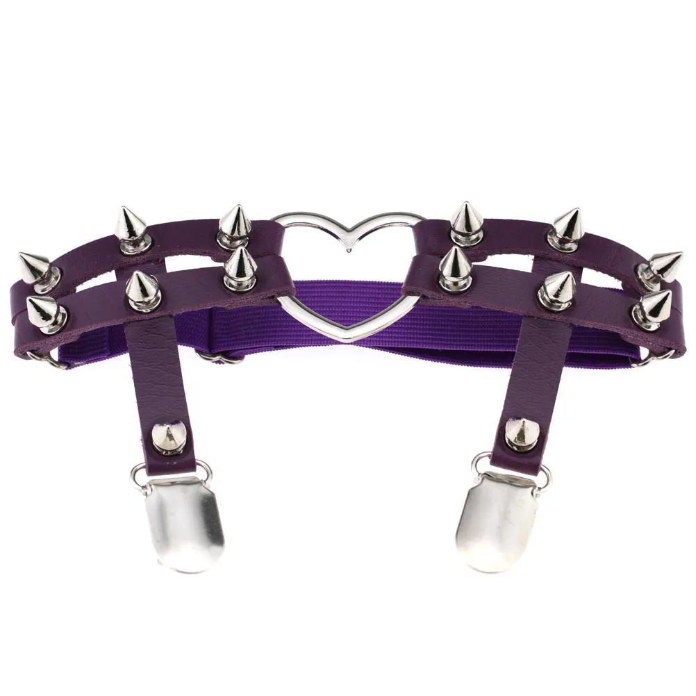 Punk Heart Garter