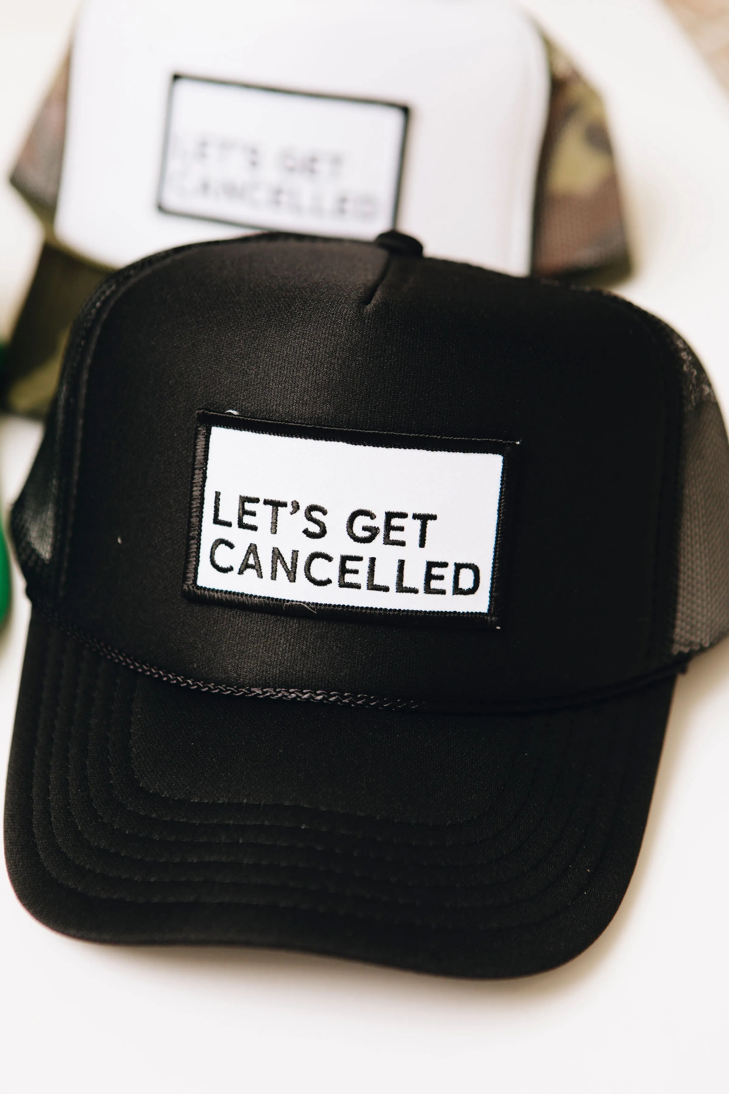 RESTOCKED Ivy Exclusive - Let's Get Cancelled Trucker Hat (OS)