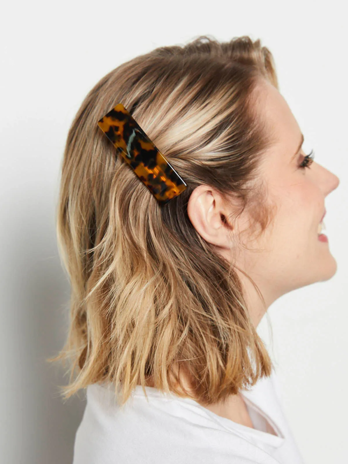 Selina Hair Clip-LEOPARD