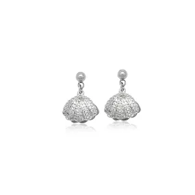 Shell Cubic Zirconia Earring