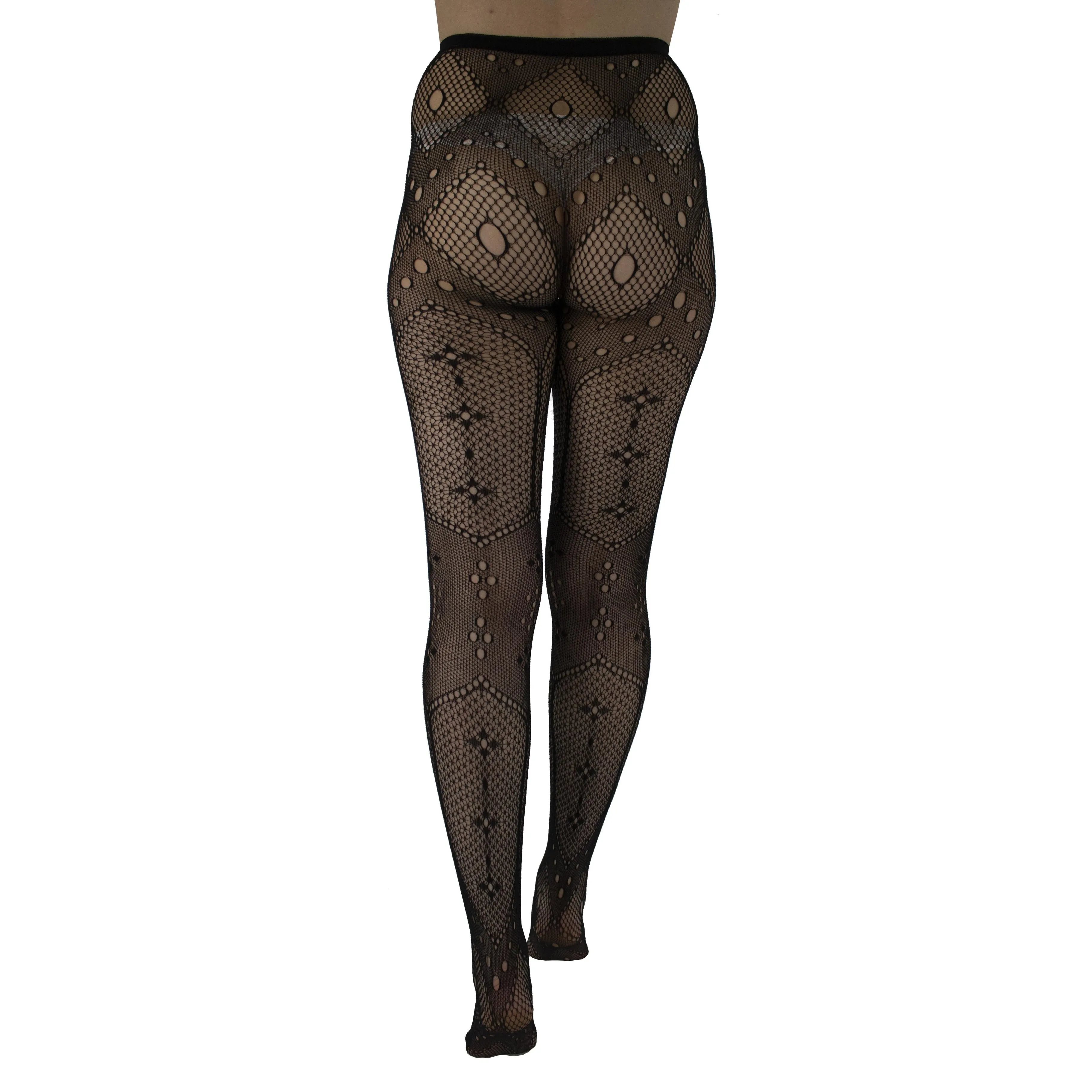 Spoti Fishnet Plus Size Tights