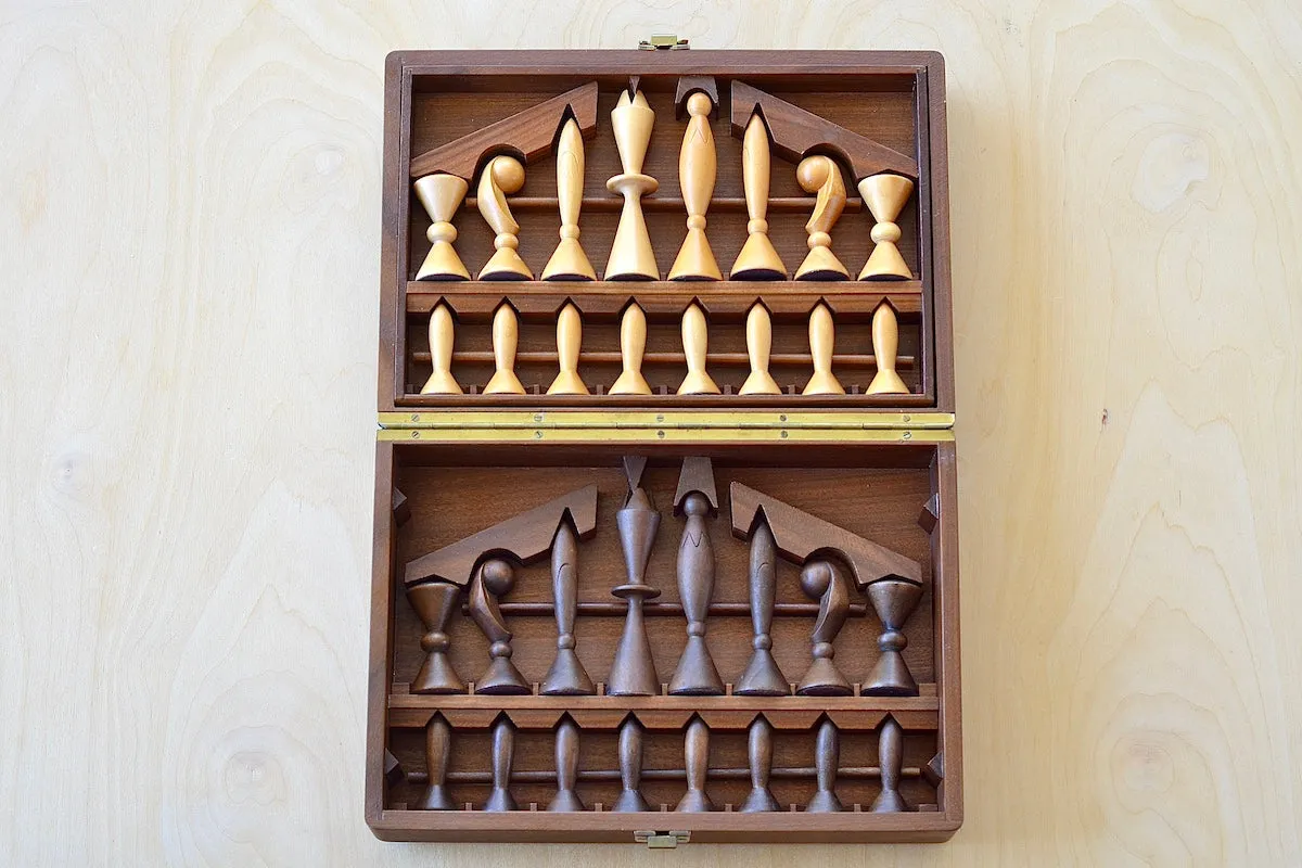 Vintage Anri Chess Set Boxed