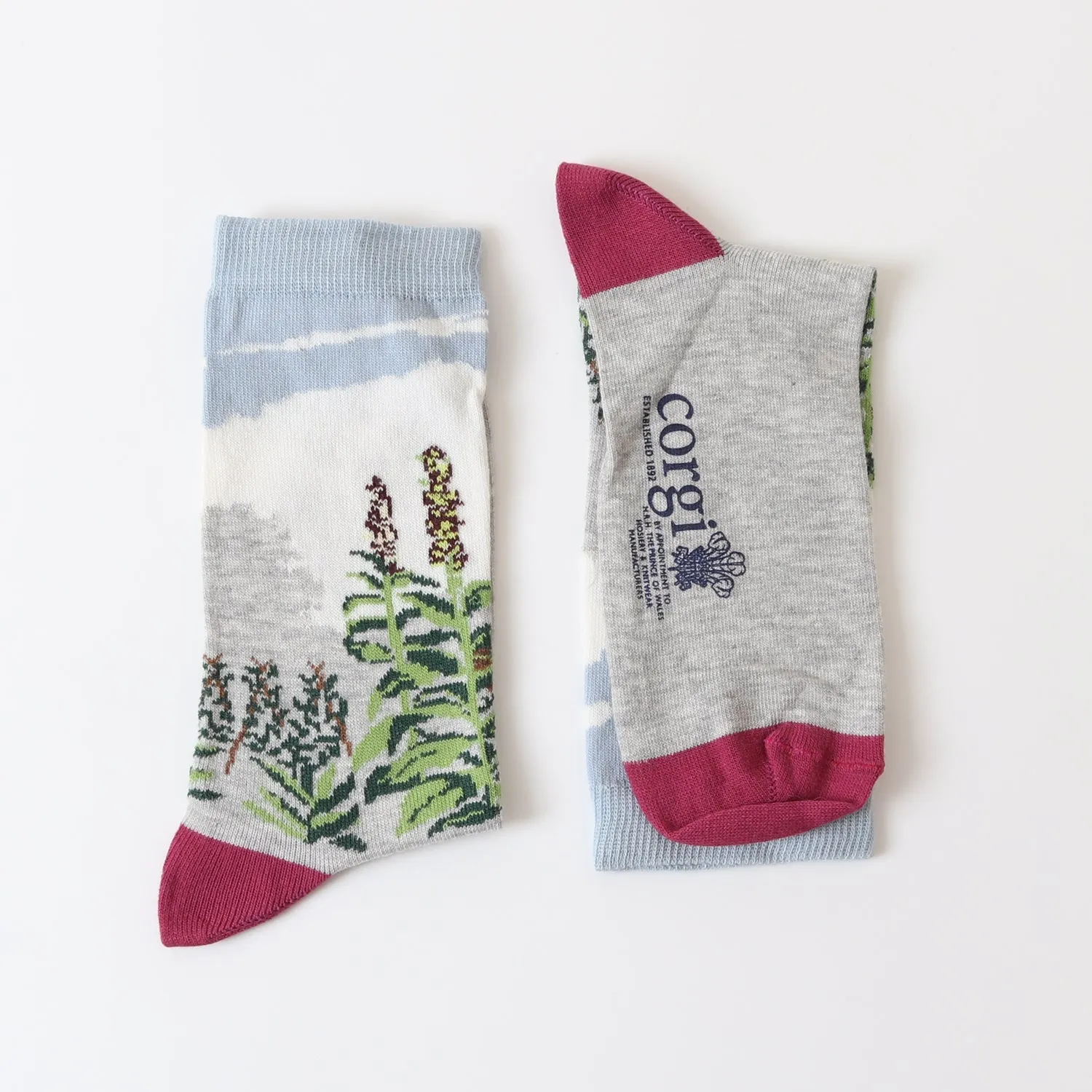 Women's Country Garden Cotton Socks