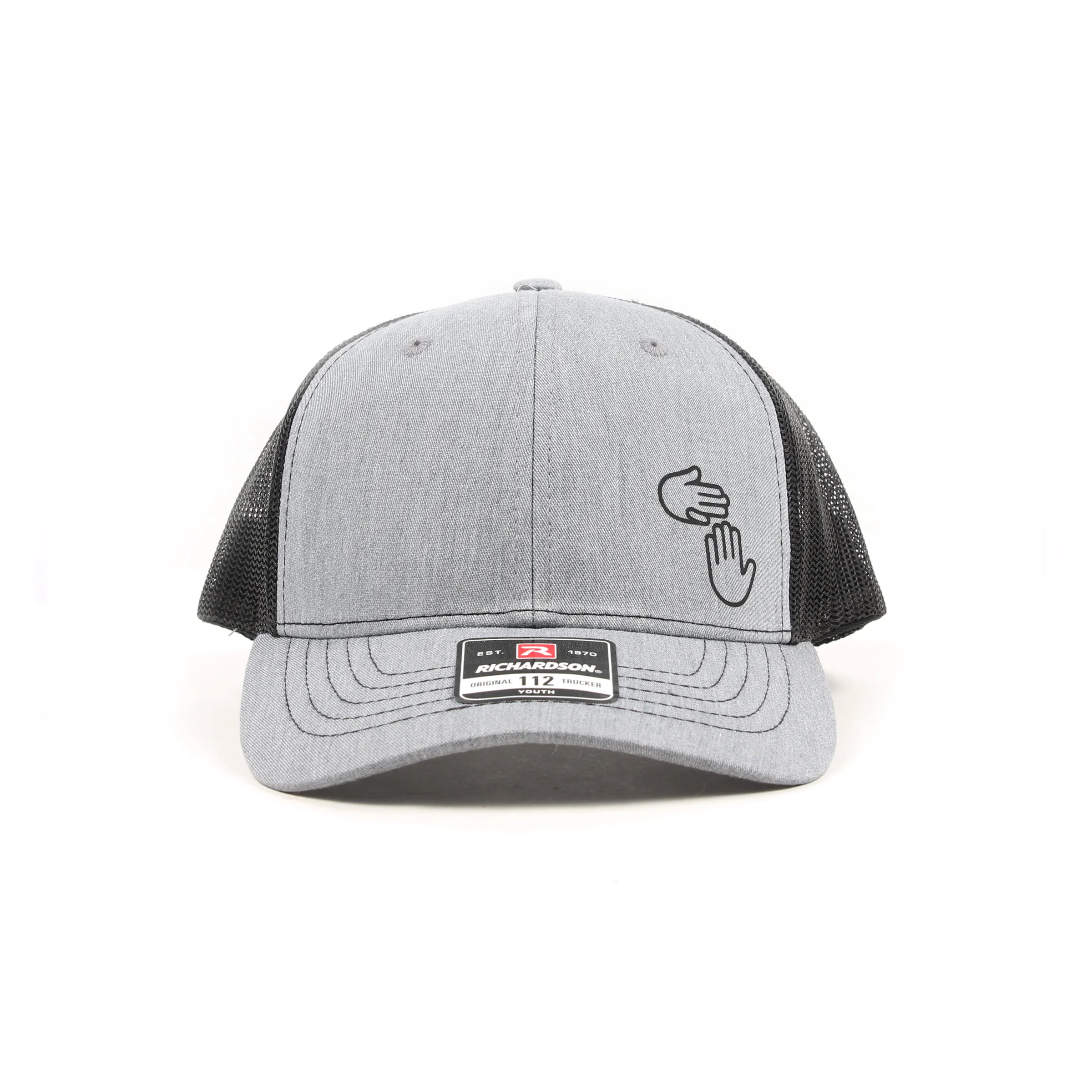 Youth Snapback Trucker (Grey/Black)